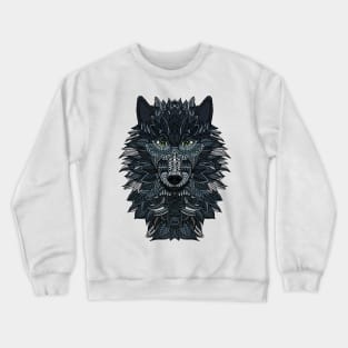 Black Wolf Crewneck Sweatshirt